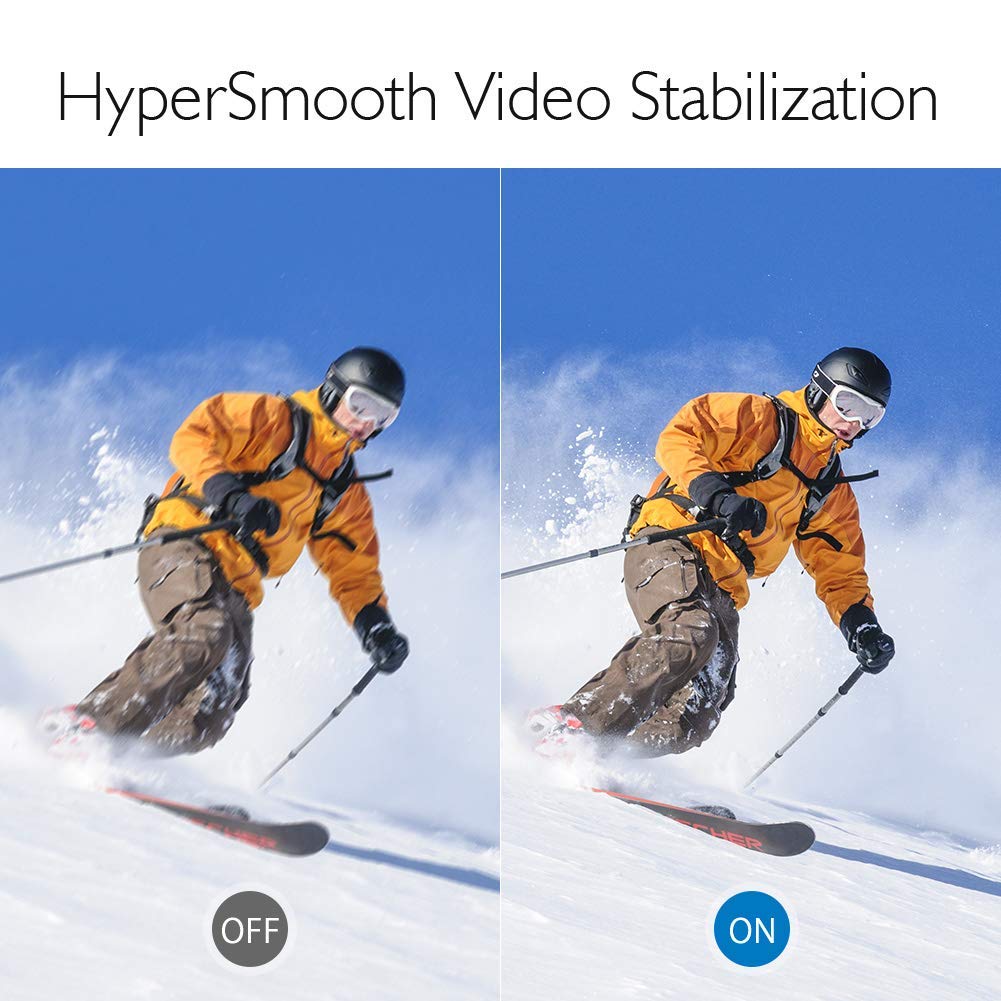 AKASO EK7000 Pro 4K Action-Kamera mit 64GB microSDXC Speicherkarte