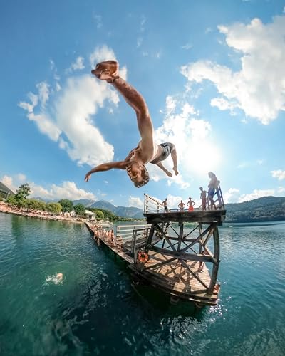 GoPro MAX – wasserdichte 360 + traditionelle Action-Kamera mit sphärischem 5,6K30 HD-Video, 16,6 MP, 360 Fotos, 1080p Live-Streaming-Stabilisierung