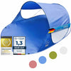 CANYON CRUISE Strandmuschel Pop Up – UV-Schutz SPF 30+, Windschutz, selbstaufbauend, 200x120x85 cm