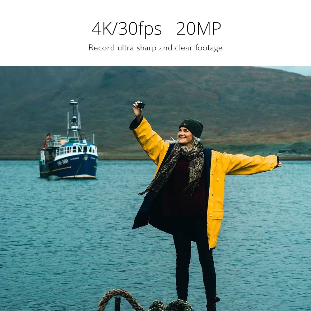 AKASO EK7000 Pro 4K Action-Kamera mit 64GB microSDXC Speicherkarte