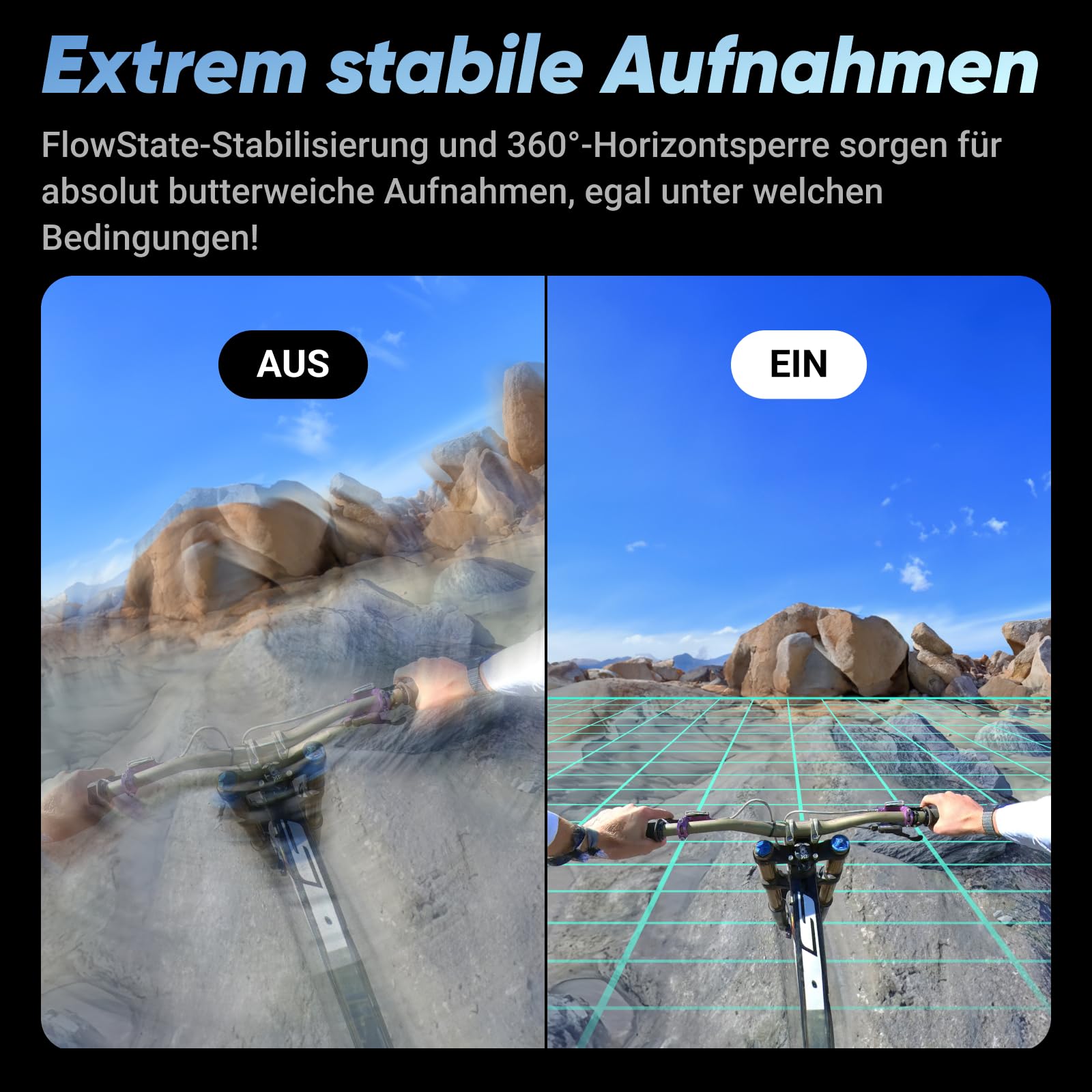 Insta360 X4 – Wasserdichte 8K 360°-Action-Cam, 4K Weitwinkelvideos, Unsichtbarer Selfie-Stick Effekt, Abnehmbarer Linsenschutz, 135 min Akkulaufzeit, KI-Bearbeitung, Stabilisierung, für Sport, Reise