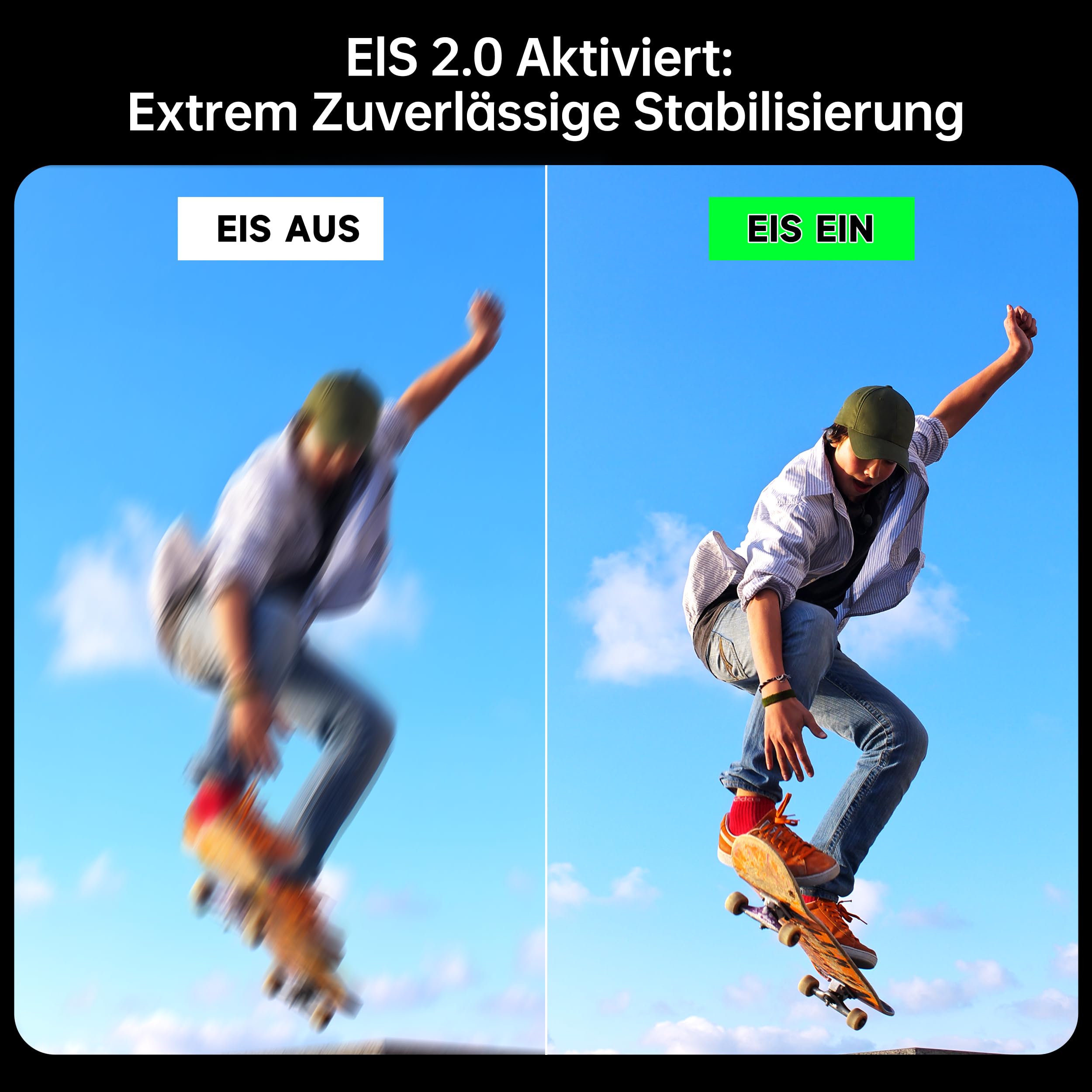 syndesmos Wasserdicht Action Cam 5K 30FPS, Dual-Touchscreen, 64MP Ultra HD-Unterwasserkamera, EIS Anti-Shake Outdoor Vlog Kamera, IMX386 12MP Sensor, 1350 mAh, 64 GB Karte, Fernbedienung und Kit