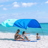 Shibumi Shade Mini Strandmarkise UPF 50 windgetrieben 7m² Sonnenschutz leicht kompakt